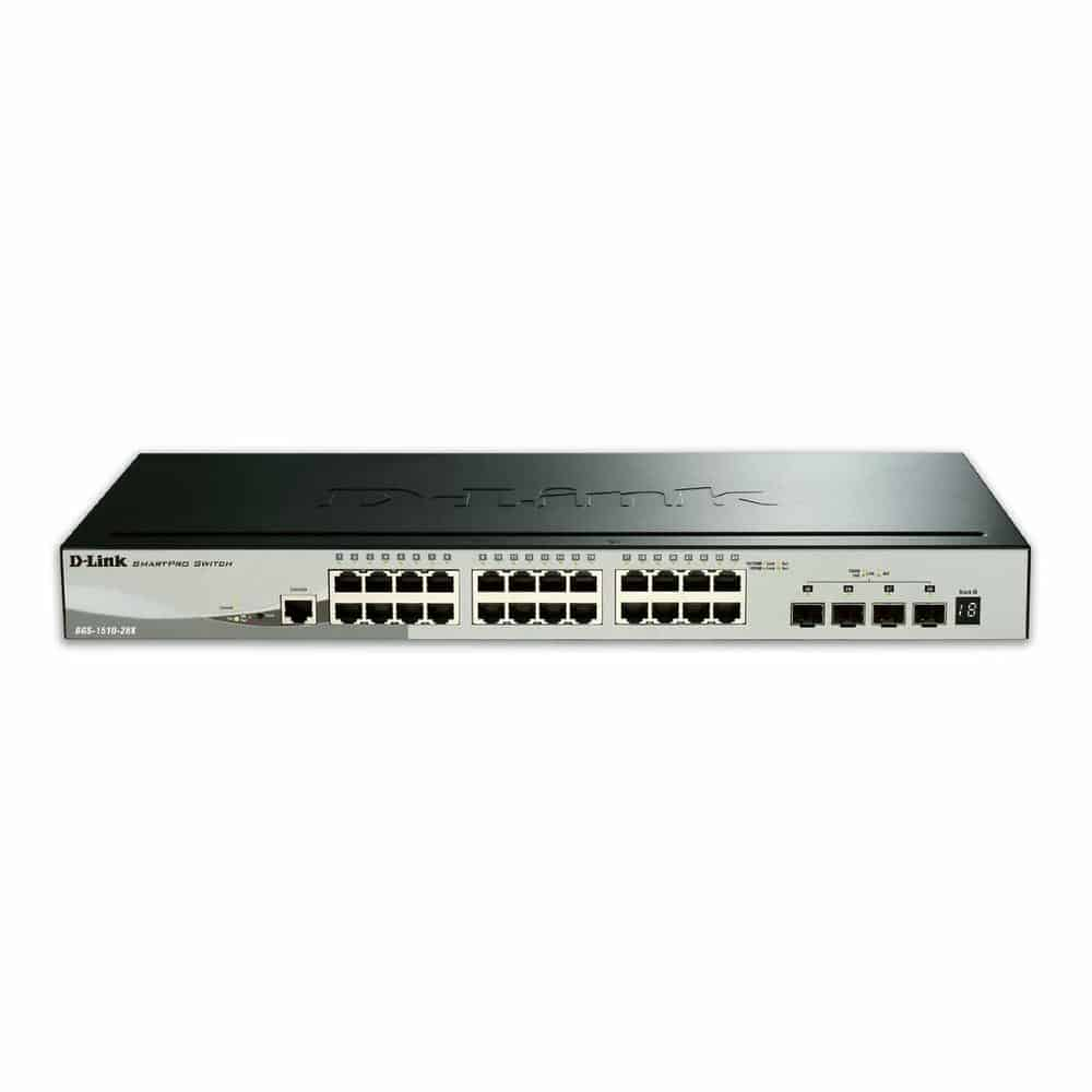 (image for) D-Link Gigabit 28 Port SmartPro Stackable Smart Managed Switch DGS-1510-28